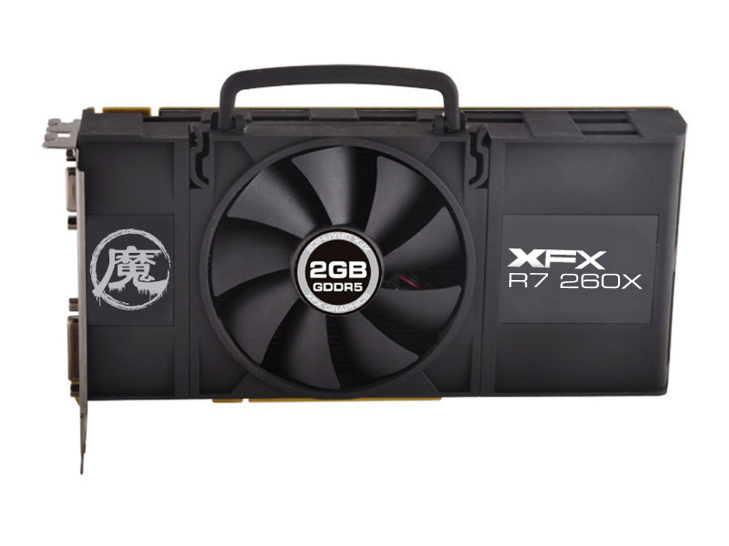 xfx讯景(中国) | r7 260x 2g换芯卡皇